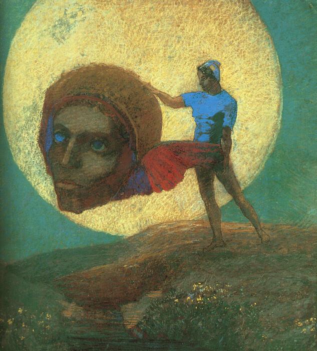 Odilon Redon The Fall of Icarus Sweden oil painting art